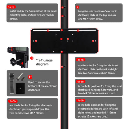 CyeeLife professioneller mobiler Dartständer für Dartscheiben