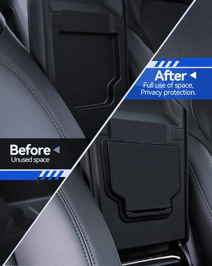 LANTU Tesla Model Y Juniper Mittelkonsole Organizer Set - 5 Pcs Beflockung