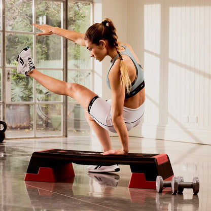 Reebok Bluetooth Step 2021 – Cardio Trainingsstep Rot