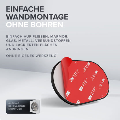ovimar Kosmetikspiegel Leinoya mit Beleuchtung, 5-fach, Wandmontage