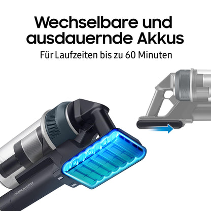 Samsung Jet 75E PetPRO Akku-Staubsauger mit Tierhaarbürste, Mint