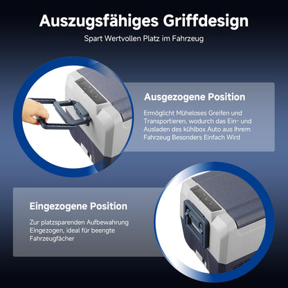 AAOBOSI Kompressor Kühlbox 60 L Dual Zone mit App-Steuerung