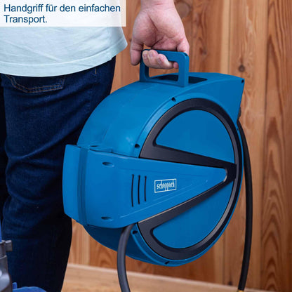 Scheppach AHR15 Druckluft-Schlauchtrommel - Automatik 15m