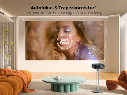 YABER K2s 4K Smart Beamer: Heimkino & Outdoor Projektor