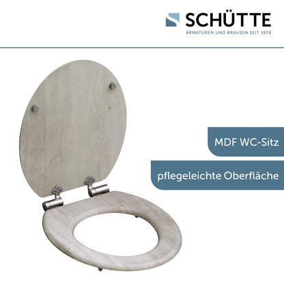 SCHÜTTE LIGHTWOOD WC-Sitz aus Holz mit Absenkautomatik