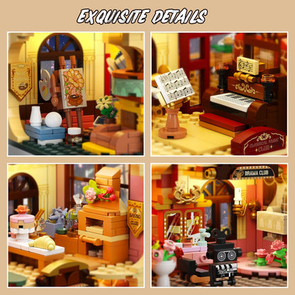 INSOON Universitäts Campus Architektur Klemmbausteine mit Licht