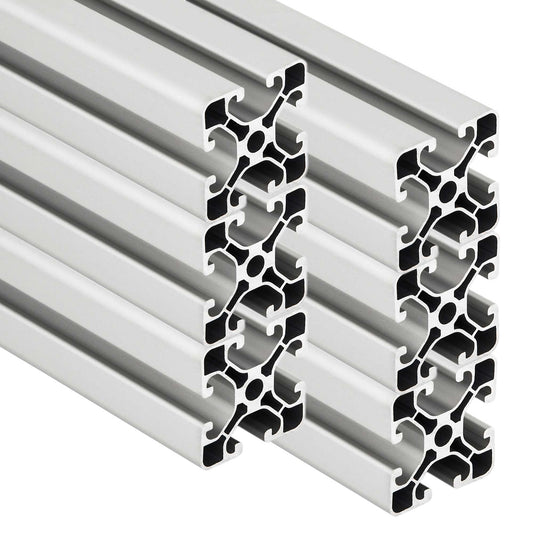 SCHMIDT systemprofile 40x40 Nut 8 Strebenprofil - eloxiert. Eloxiertes 40x40 Profil, stabil für Rahmenkonstruktionen im Maschinenbau.