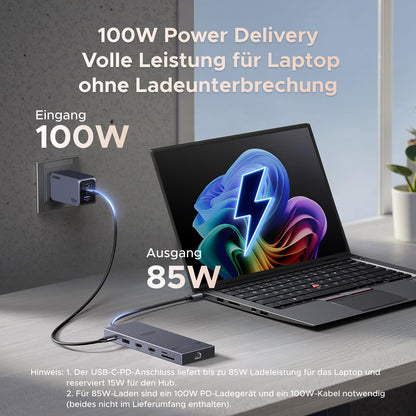 UGREEN Revodok Pro 3121 Triple Display Dock – 4K HDMI/DP