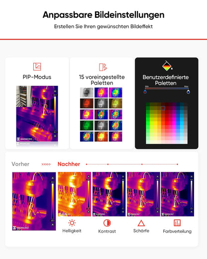 HIKMICRO Mini2PlusV2 Wärmebildkamera – 512x384 SuperIR, iOS/Android
