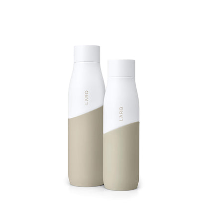 LARQ Movement PureVis UV-Trinkflasche 710ml - White/Dune