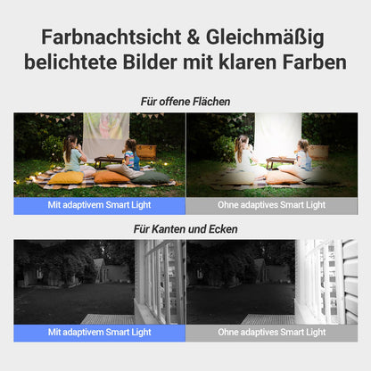 EZVIZ CB8 Lite Überwachungskamera Aussen Akku 4MP mit Solarpanel