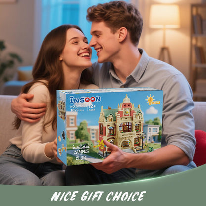 INSOON Universitäts Campus Architektur Klemmbausteine mit Licht