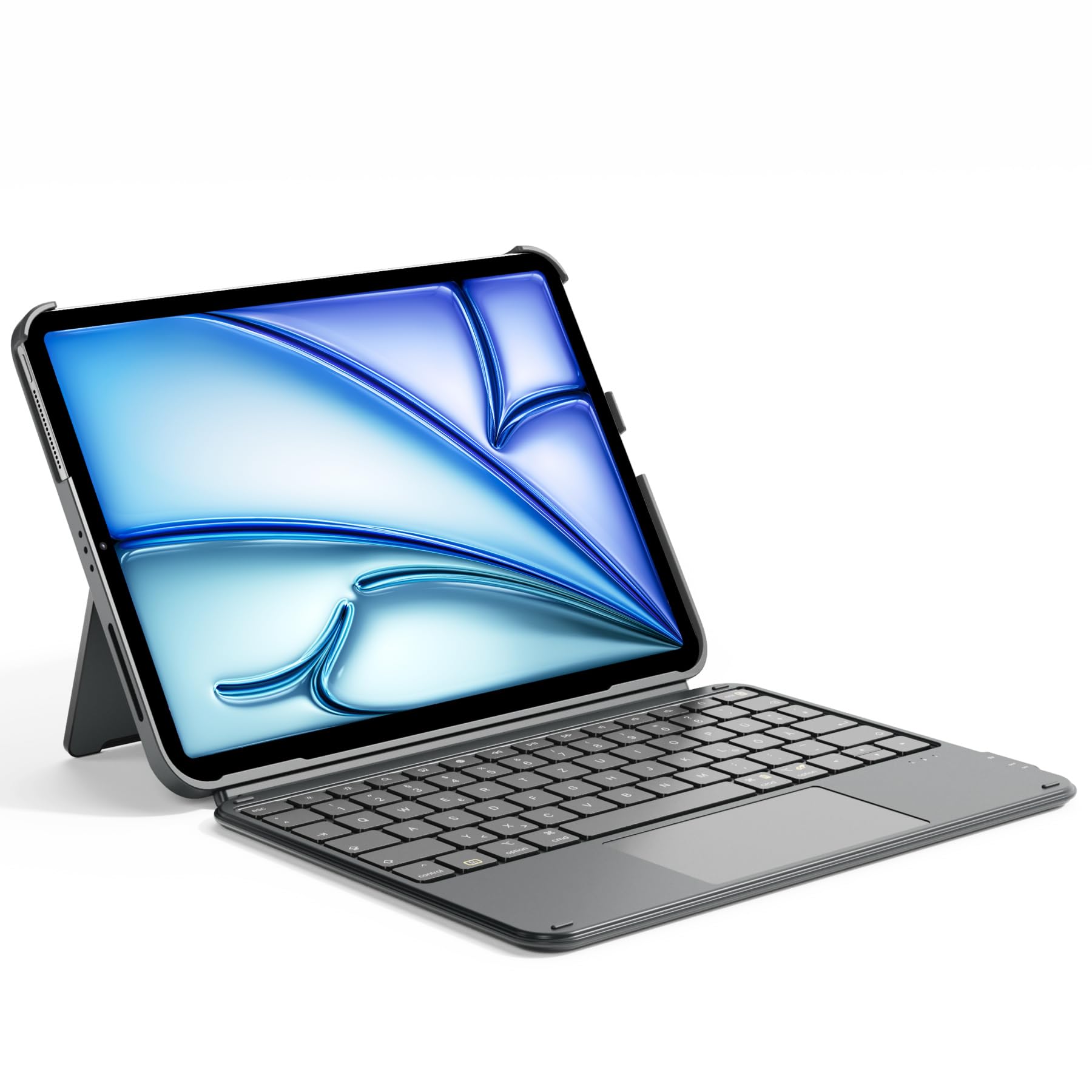 Inateck AceTouch KB04122 Tastaturhülle iPad 11 Zoll QWERTZ Touchpad. QWERTZ-Tastatur, Touchpad zur Eingabe & Steuerung des iPad.