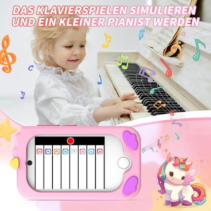 CHAKEYAKE Kinderkamera mit Dual-Kamera und 2,8-Zoll-Touchscreen