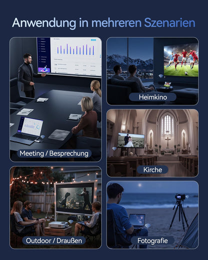 2025 HDMI Funk Sender Empfänger – 100M Dualband Set