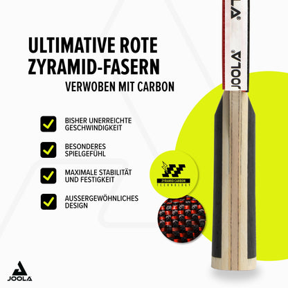 JOOLA White Infinity Z Tischtennisschläger - Profischläger