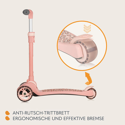 LIONELO Franky 2-in-1 Kinder Balance-Roller Laufrad - Höhenverstellbar