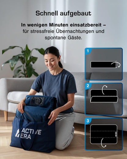 Active Era Premium Luftbett 1P – Selbstaufblasend mit Pumpe/Kissen