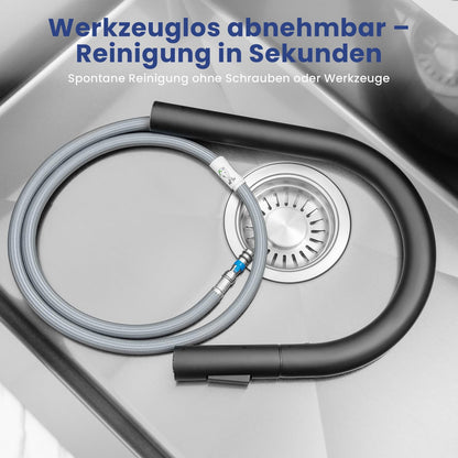 CECIPA SOFETIY SERIE Küchenarmatur Matt Schwarz Ausziehbar Hochdruck