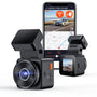 VANTRUE E1 Lite Mini Dashcam 1080P HDR mit WiFi und GPS, kompakte Autokamera mit 1,54 Zoll IPS Display