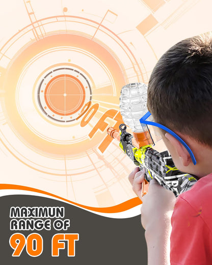 UTIJFOY Gel Blaster Spielzeug im 2er-Set mit Akku und Schutzbrille