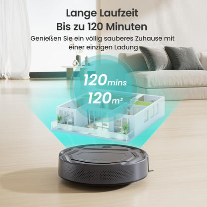 LEFANT M210PG Saugroboter – WLAN, Alexa, Tierhaare, 2200 Pa