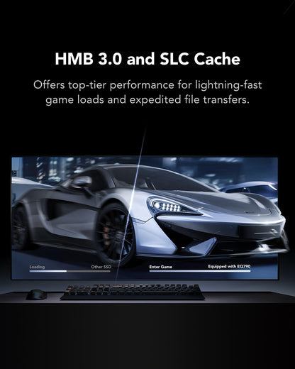 Lexar EQ790 M.2 NVMe Solid State Drive 1TB - PCIe Gen4