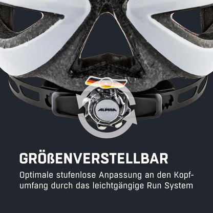 Alpina FB JR. 2.0 Kinder-Fahrradhelm white-butterfly 50-55 cm