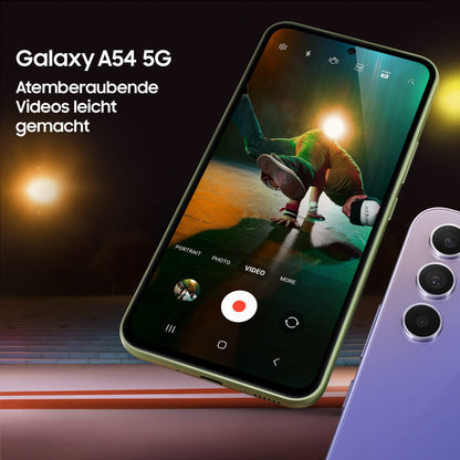 Samsung Galaxy A54 5G Smartphone, 128 GB, Awesome Graphite