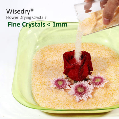 wisedry Silicagel zum Trocknen von Blumen, 2,2 kg, wiederverwendbar