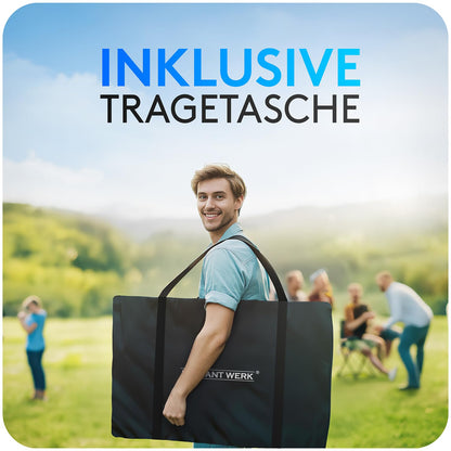 Briliantwerk Cornhole Wurfspiel – Echtholz 11-teilig Outdoor lackiert