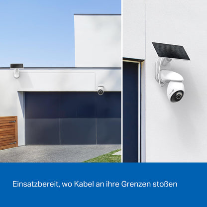 Tapo C660 KIT 4K Solar Überwachungskamera mit 360° KI-Tracking