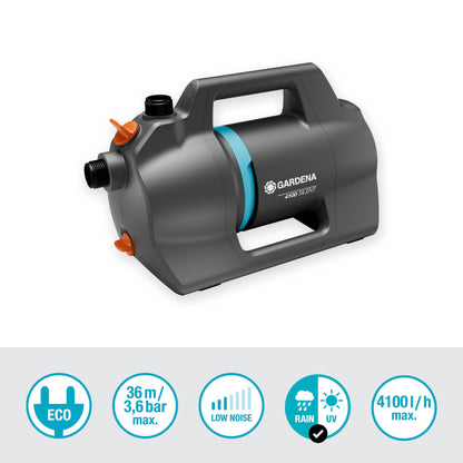 Gardena 4100 Silent Gartenpumpe – Leise & Leistungsstark