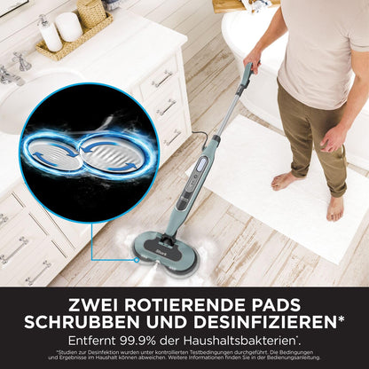 Shark S8201EUCP Automatischer Dampfreiniger Mop - Salbei-Grün