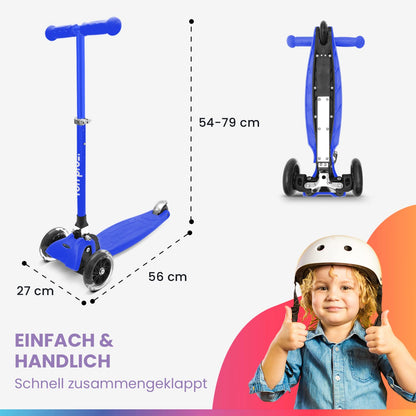 Fun Pro ONE Kinderroller – LED Räder, faltbar, ab 3 Jahren