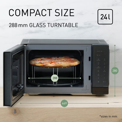 Panasonic NN-K36NBMEPG Mikrowellengrill Kombi - Schwarz