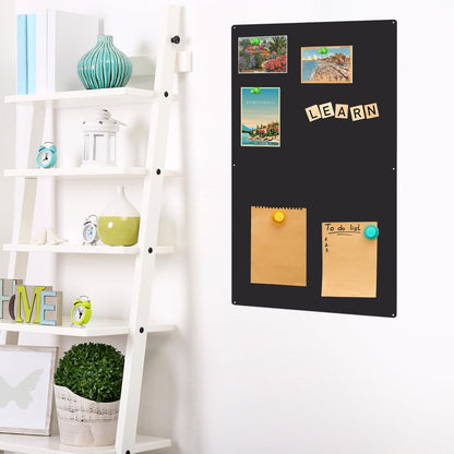 Magnettafel Schwarz 60x90cm – Magnetische Pinnwand Memoboard