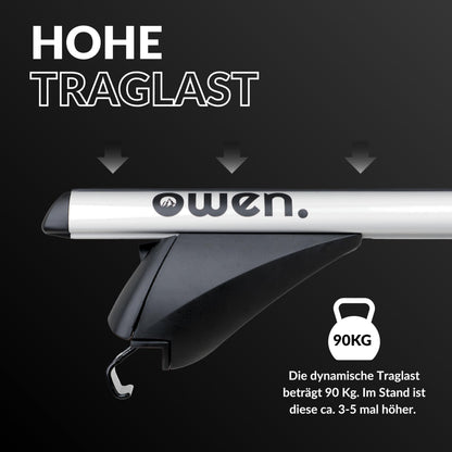 Owen 3.0 Dachträger Universal 120cm - Bündige Reling