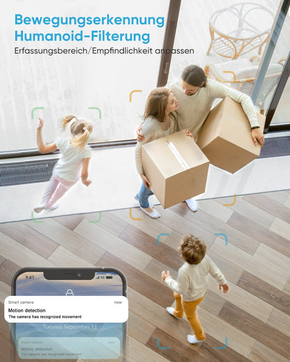 litokam Little elf Überwachungskamera Babyphone - 2K WLAN 2 Stück