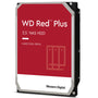 WD Red Plus – Interne NAS Festplatte 4 TB, 3.5 Zoll. Rechteckig, metallisch, rotes Label. Zuverlässige Datenspeicherung in NAS-Systemen.