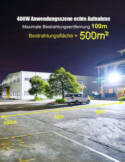 Rugging 400W LED Flutlicht Aussenstrahler – 6500K IP67