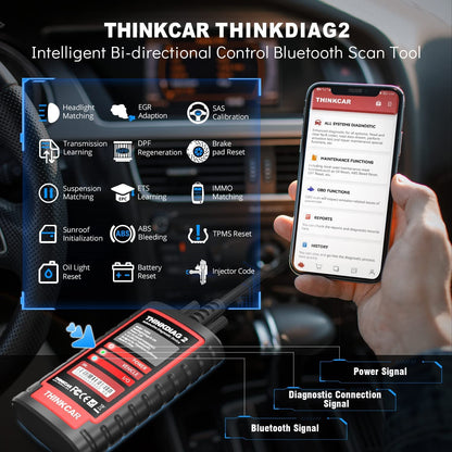 thinkcar ThinkDiag 2 OBD2 Diagnosegerät Bluetooth CAN-FD