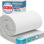 ELONEO Gel Topper 80x200 cm Matratzentopper mit 8 cm Gel-Memory-Schaum und 3D-Netzbezug