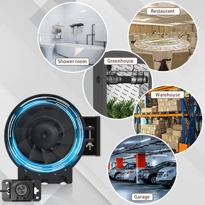 Aygrochy Rohrventilator 100mm EC Regelbar 363 m³/h