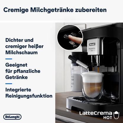 De'Longhi Magnifica Evo ECAM 292.81.B Kaffeevollautomat – Schwarz