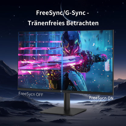 KTC 27 Zoll QHD IPS Monitor 100Hz/120Hz - Gaming & Arbeit