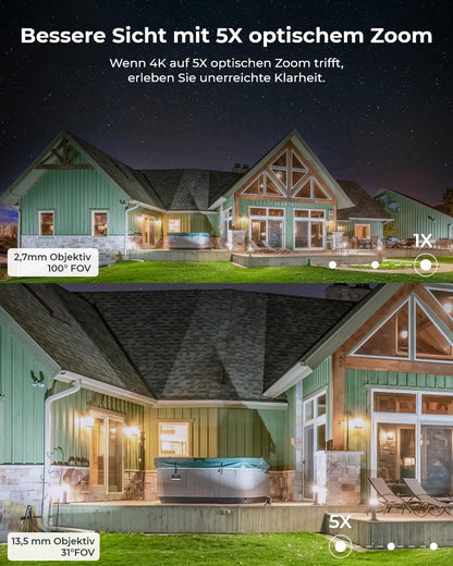 Reolink RLC-811WA Wi-Fi 6 Überwachungskamera Aussen - 4K 8MP