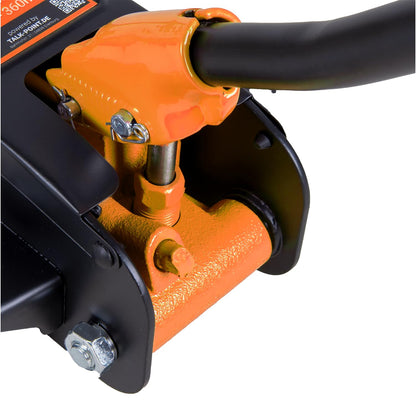 TALK-POINT Hydraulischer Rangierwagenheber 2,5t Low Profile, Orange