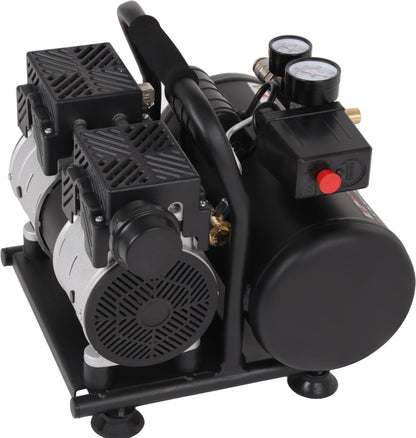 HEMAK HK-SK6+ Flüster-Druckluftkompressor - 6L 8 Bar 1PS