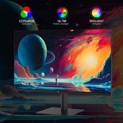 KTC 27 Zoll QHD IPS Monitor 100Hz/120Hz - Gaming & Arbeit
